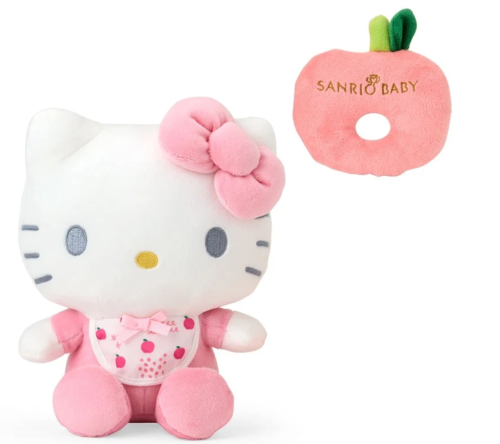 Hello Kitty Washable Stuffed Toy Set (Sanrio Baby)