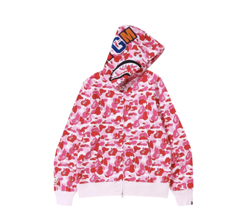 BAPE ABC Camo Shark Full Zip Hoodie