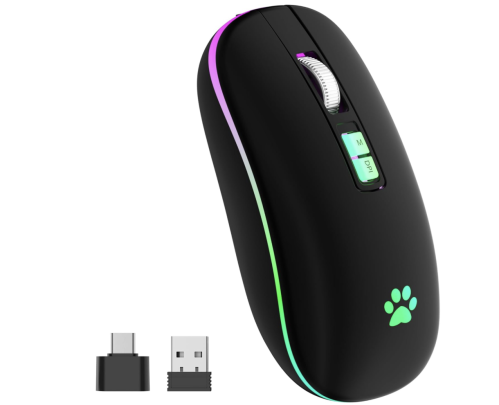 KARFUN Wireless Mouse, Backlit LED