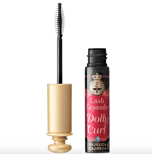 Majolica Majorca RD401 Rash Expander Dolly Curl (Lame), Limited Color, 0.2 oz (6 g) | Mascara | Comb Shine Curl Long, Hot Water