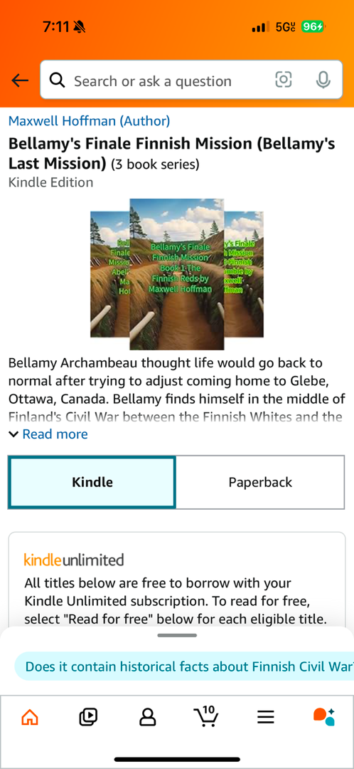 Latest #Amazon series soon with all three books available soon on…