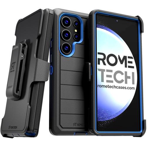 Rome Tech Case For Samsung Galaxy S24 Ultra S24+ & S24 Shockproof fits Defender