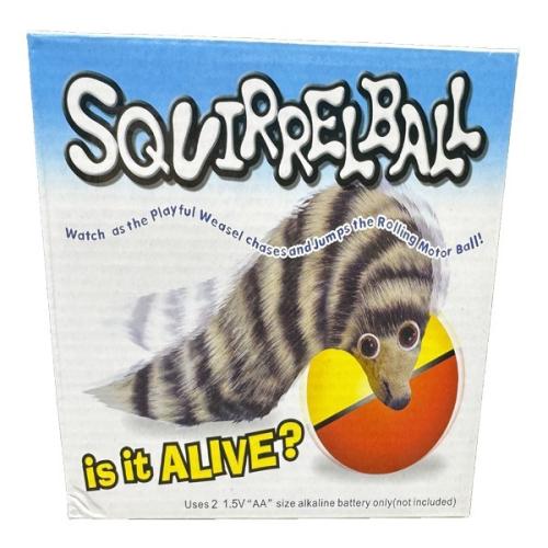 BEST QUALITY Weazel Weasel Squirrel Ball Toy for Dog Cat Pets Children Kid Fun