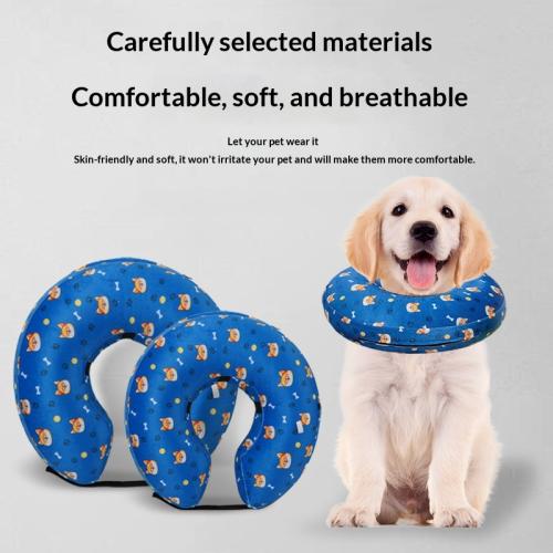 Printed Pet Cat Anti-Scratch And Anti-Lick Dog Collar
