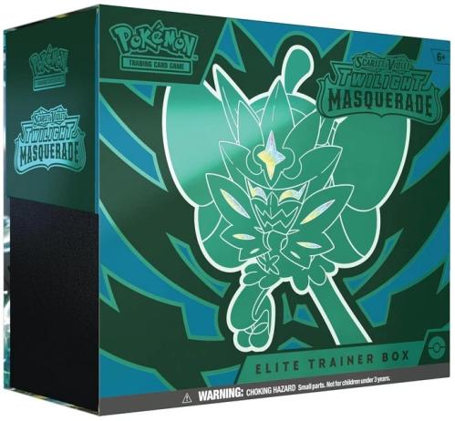 Pokemon TCG: Twilight Masquerade Elite Trainer Box ETB Factory Sealed