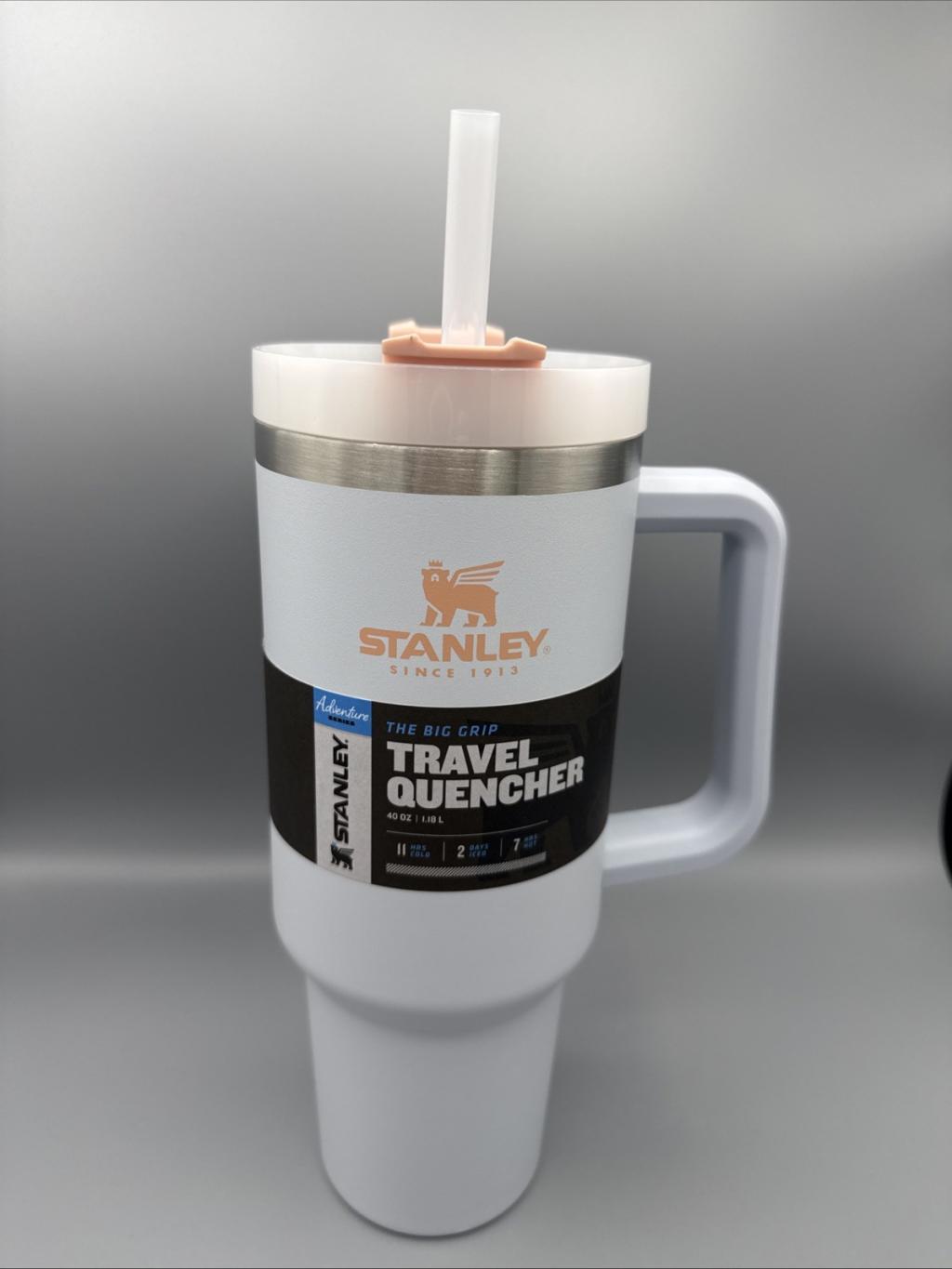 Stanley 40oz Adventure Quencher Tumbler CLOUD RARE Discontinued Color